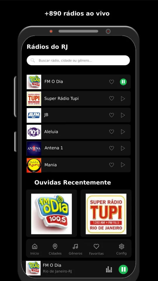 Rio Rádios RJ screenshot